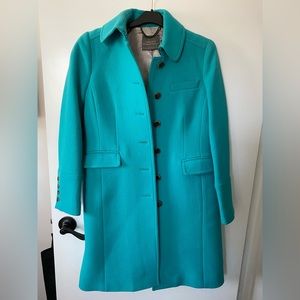 JCrew Double Cloth Peacoat